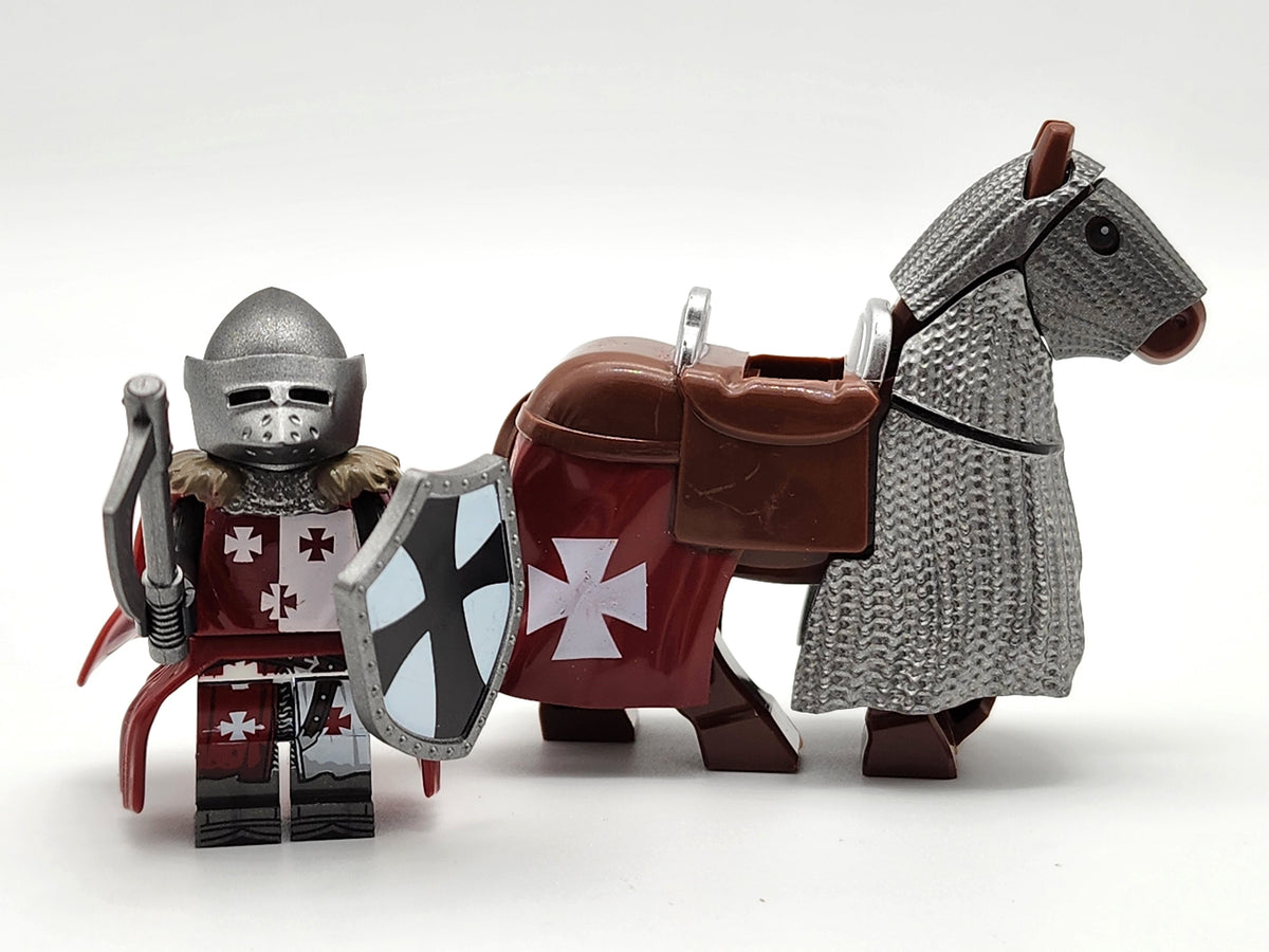 Mounted Knights of Tripoli Armored Warhorse Set