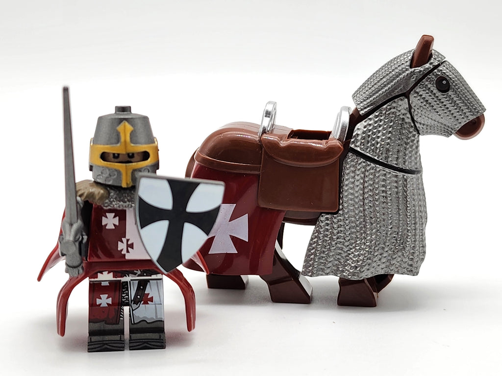 Mounted Knights of Tripoli Armored Warhorse Set