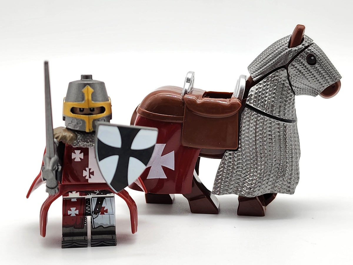 Mounted Knights of Tripoli Armored Warhorse Set