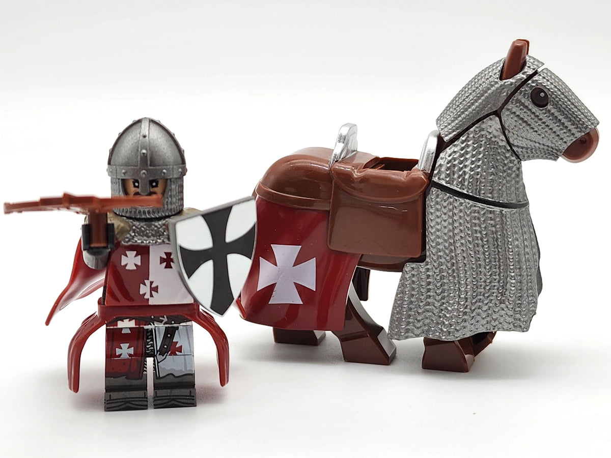 Mounted Knights of Tripoli Armored Warhorse Set