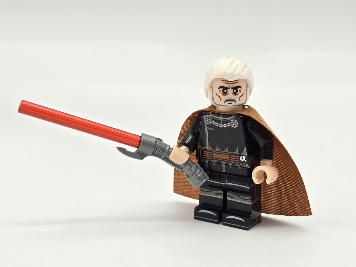 Star Wars Count Dooku Single Custom Minifigure WM2275