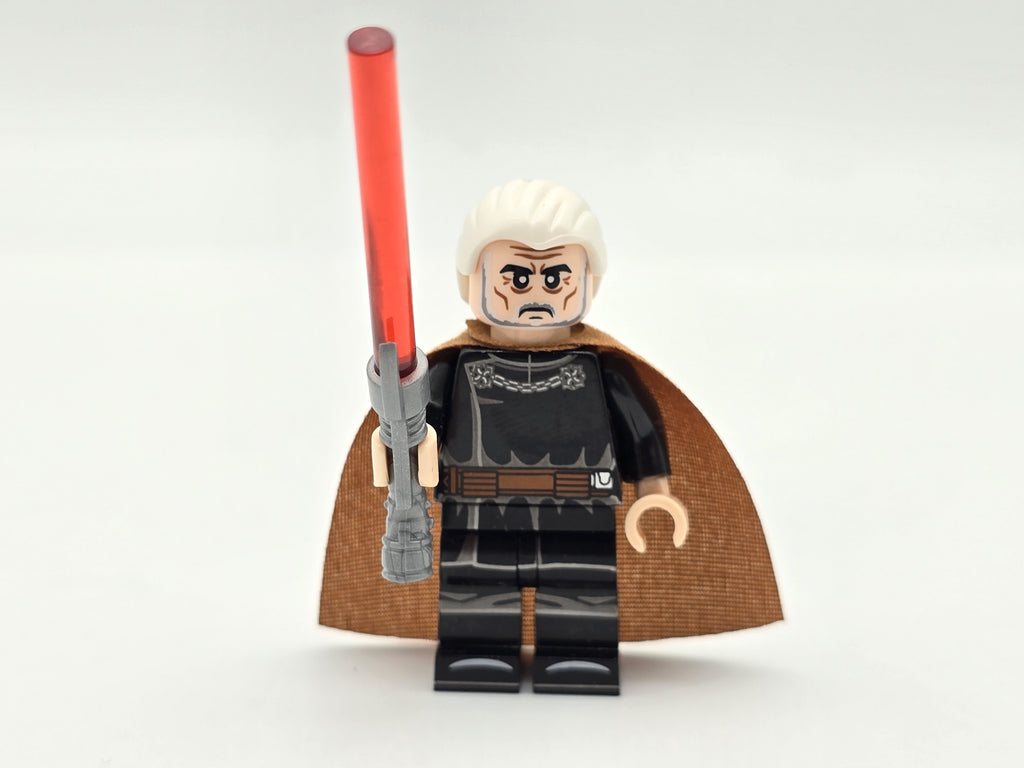 Star Wars Count Dooku Single Custom Minifigure WM2275