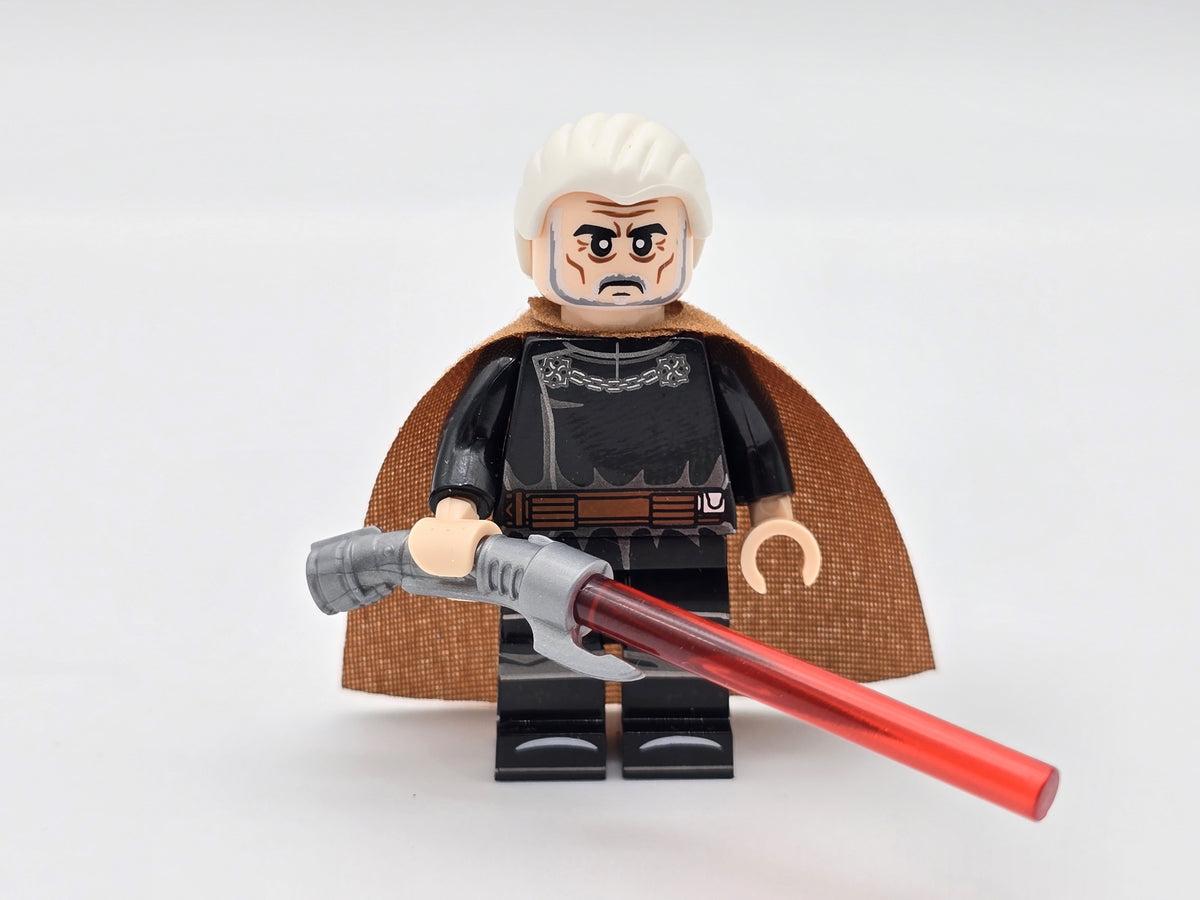 Star Wars Count Dooku Single Custom Minifigure WM2275