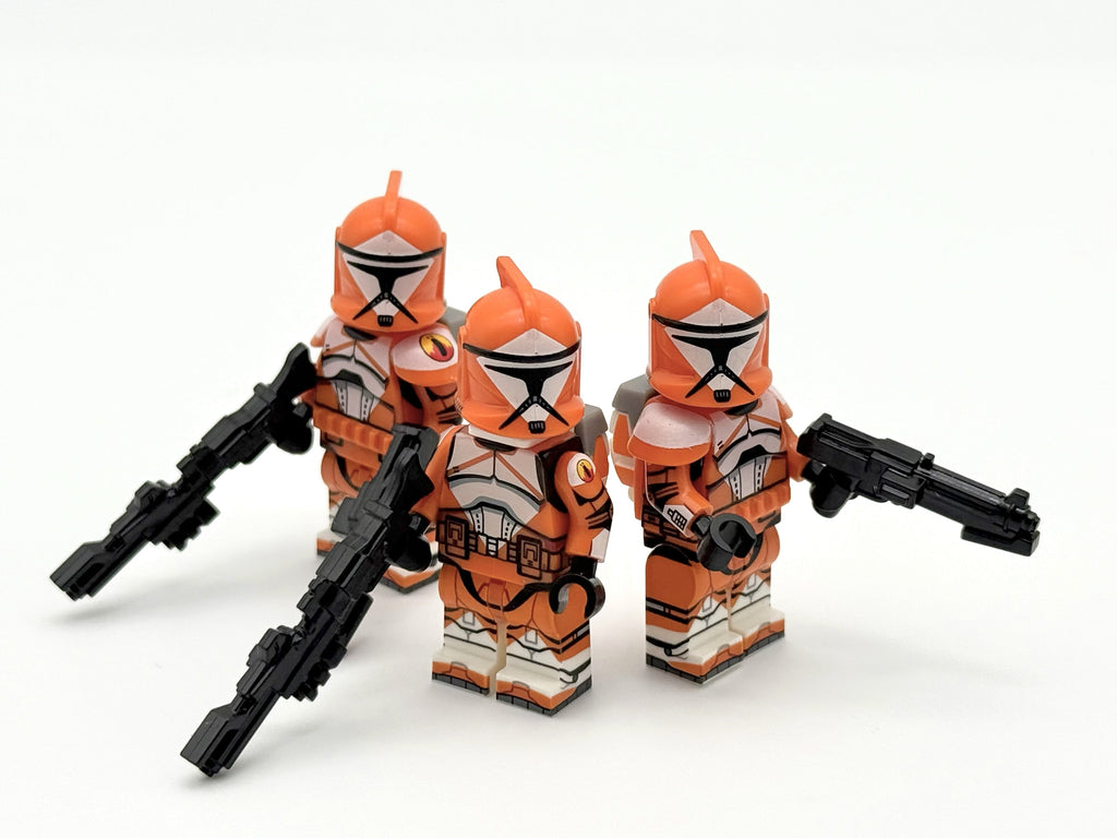 Star Wars Phase 1 Bomb Squad Clone Trooper Custom Minifigures