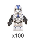 Star Wars 501st Clone Troopers Bulk Army Set 100pcs
