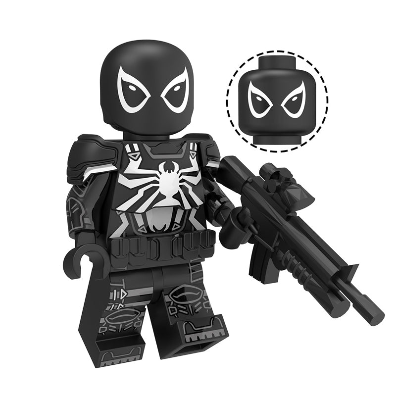 Marvel Super Heroes Spider Man Custom 8 Minifigures Set KT1028