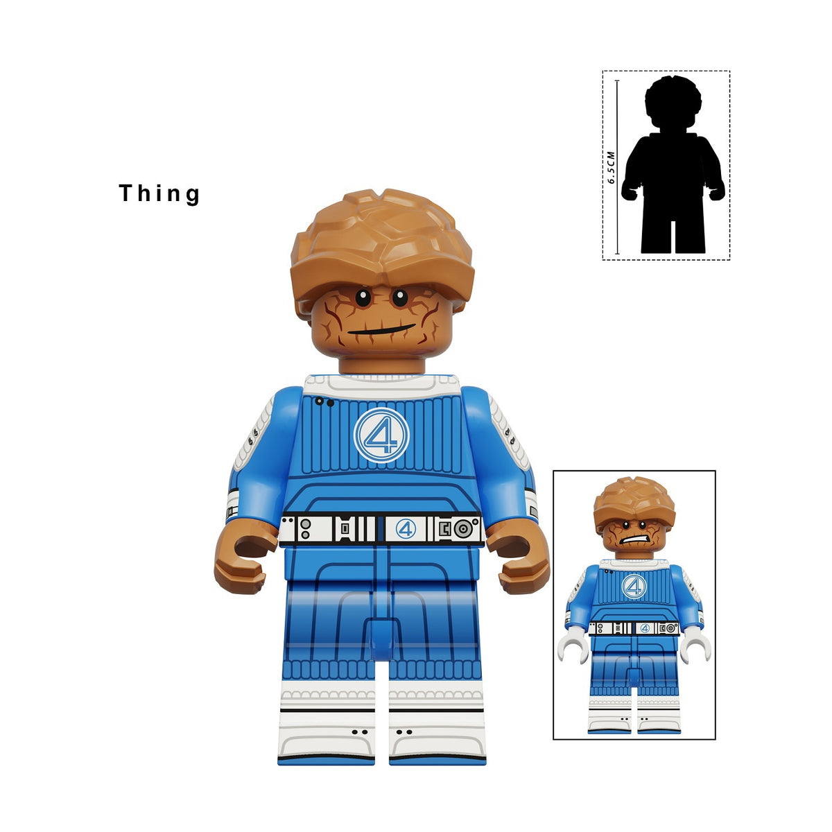 Marvel Super Heroes Fantastic Four Custom Minifigures KT