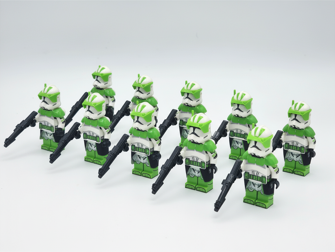 Star Wars 442nd Clone Troopers Custom Minifigures Set XH