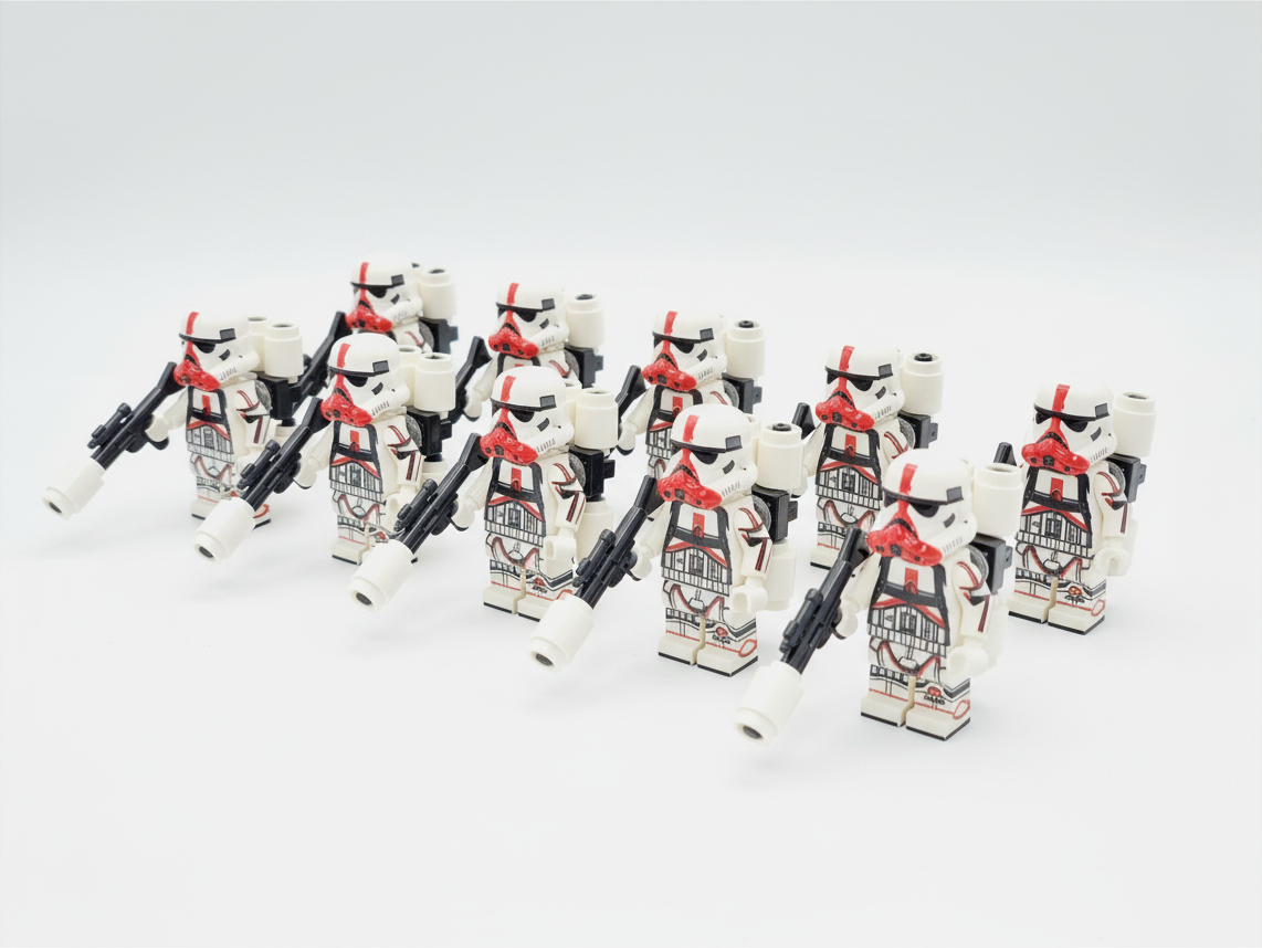 Star Wars Imperial Incinerators x10 Minifigures Set