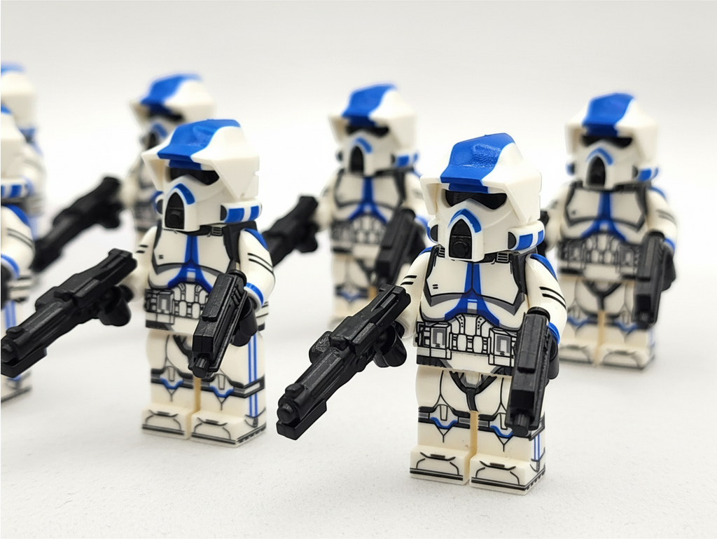 Star Wars 501st ARF Clone Troopers Custom Minifigures Set