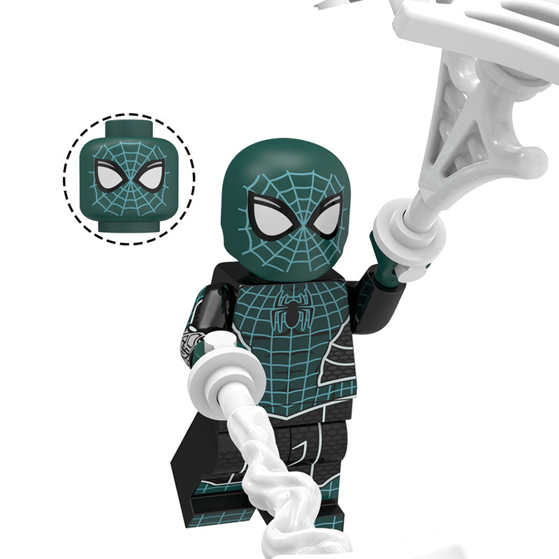Marvel Super Heroes Spider Man Custom 8 Minifigures Set KT1028