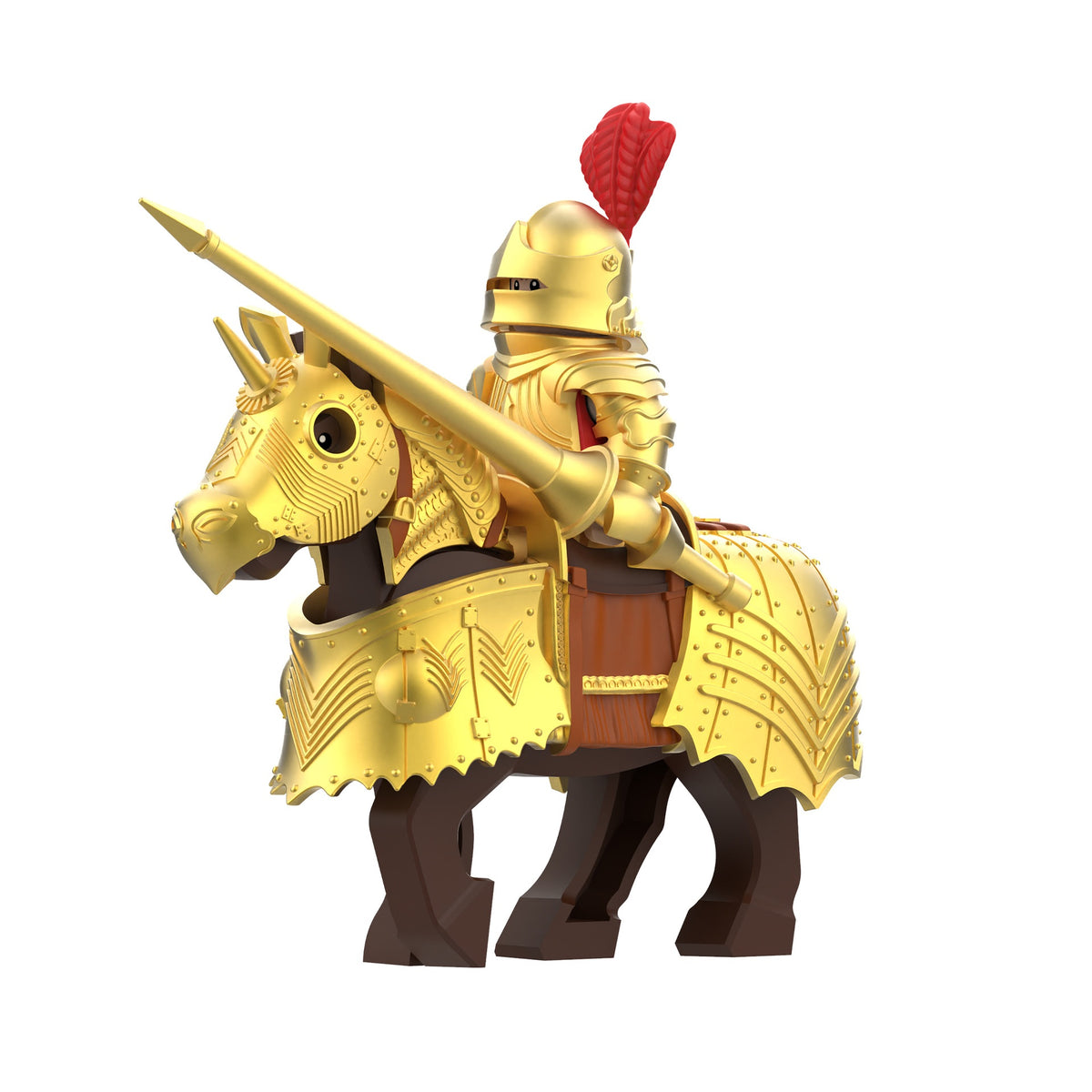 Medieval Gothic Cavalry Custom Minifigures DY
