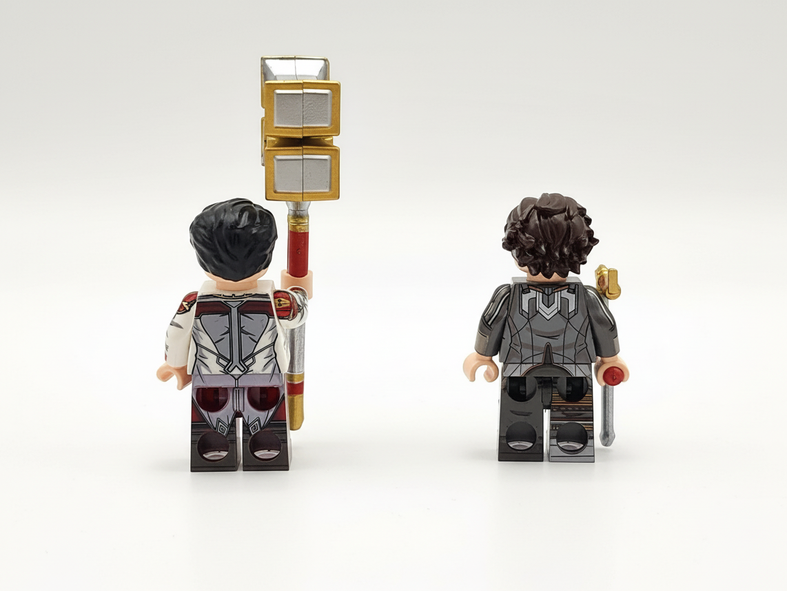 Lol League of Legends Arcane Custom Minifigures Set 8pcs