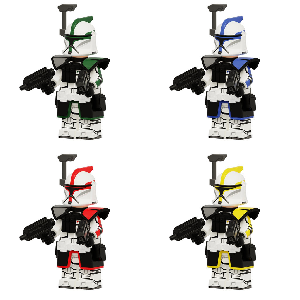 Star Wars Phase 1 ARC Troopers Ranked Custom Minifigures