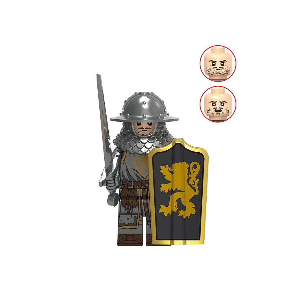 Medieval Knights and Soldiers Custom Minifigures