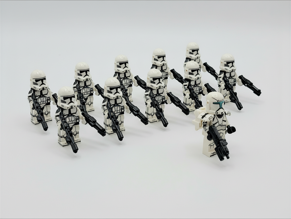 Star Wars Clone Commando Phase 2  Army 11 Minifigures Set