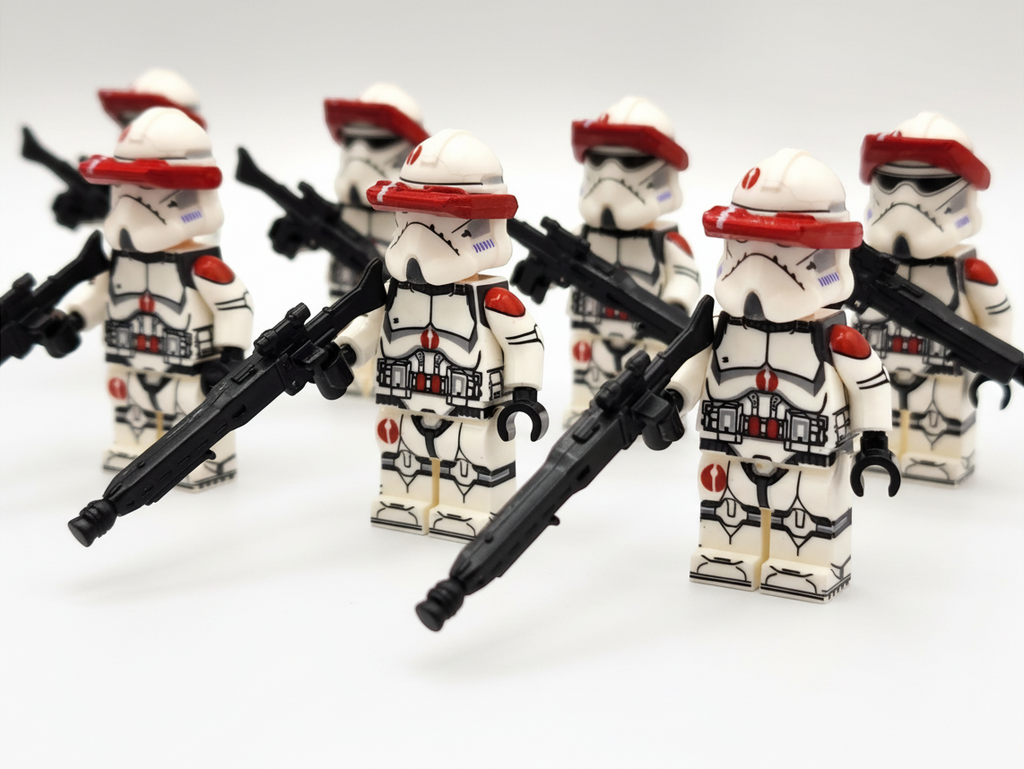 Star Wars 91st BARC Troopers Custom Minifigures Set