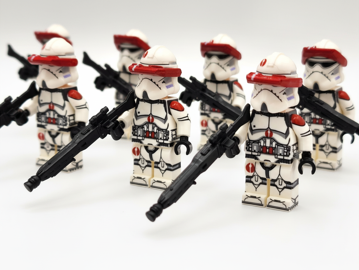Star Wars 91st BARC Troopers Custom Minifigures Set