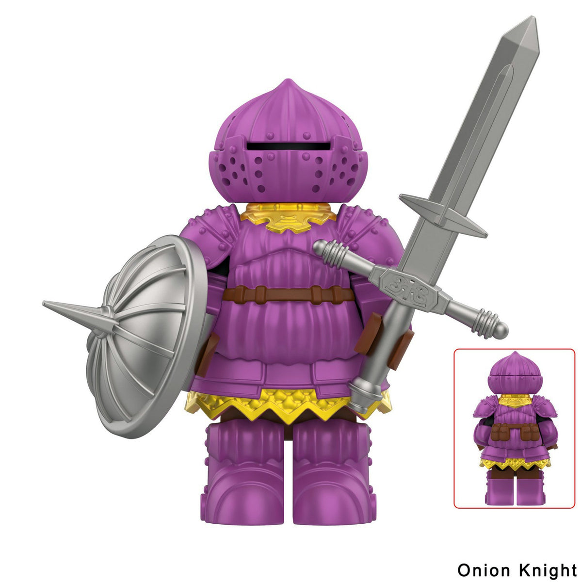 Dark Souls Onion Knights Custom Minifigures Assortment