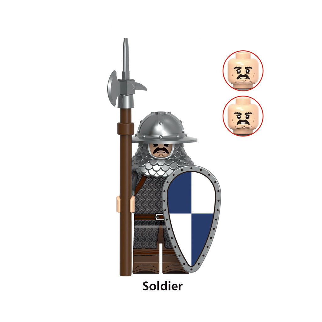 Medieval Knights and Soldiers Custom Minifigures 3