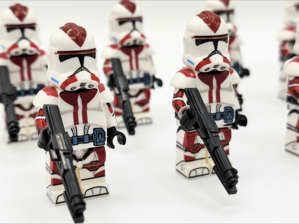 Star Wars Anaxes Clone Troopers Custom Minifigures Set XH