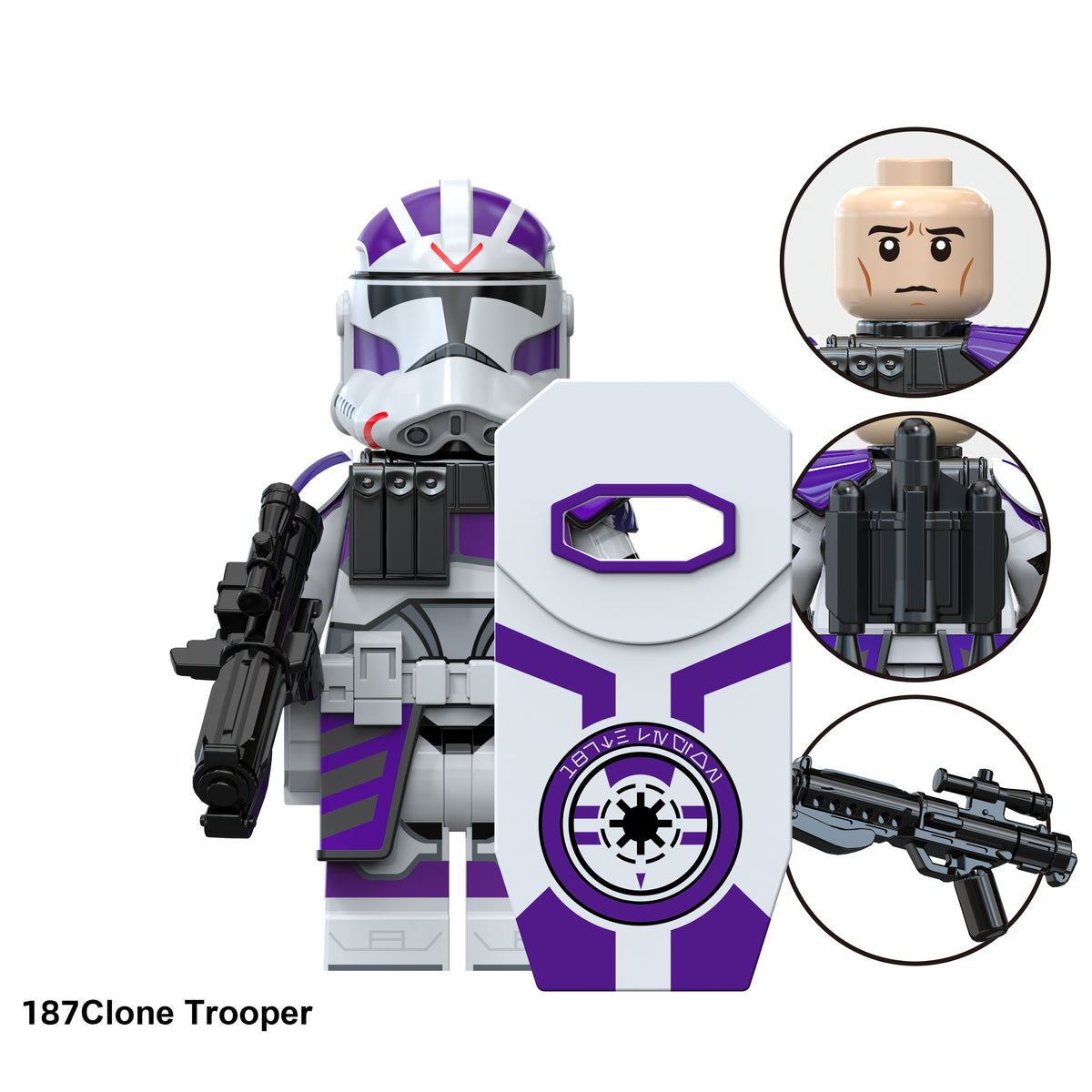 Star Wars 187th Custom Minifigures Assortment TV