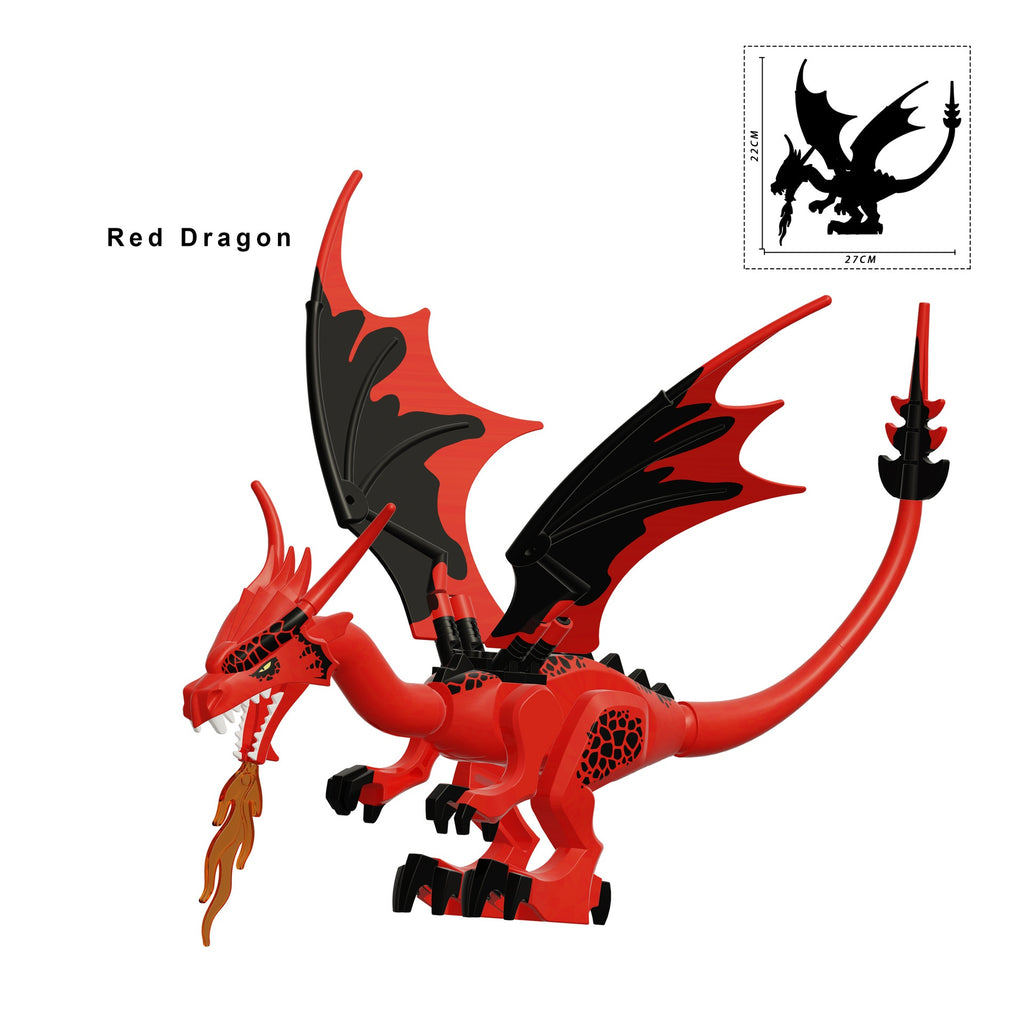 Dragons Custom Building Block Big Minifigures