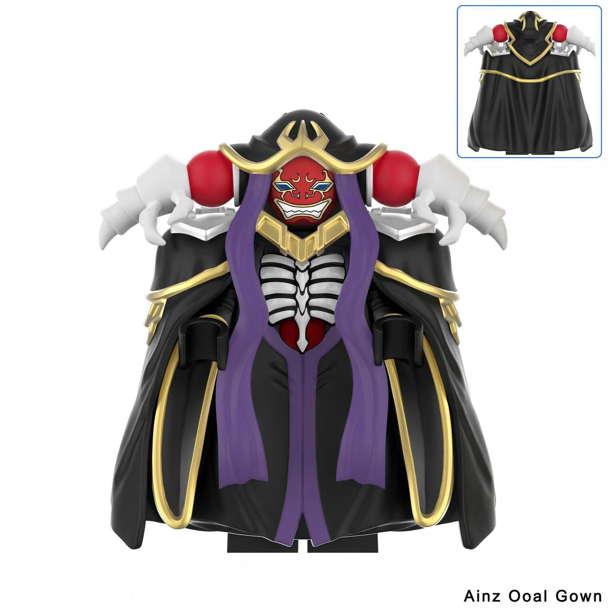 Overlord Ainz Ooal Gown Custom Anime Minifigures