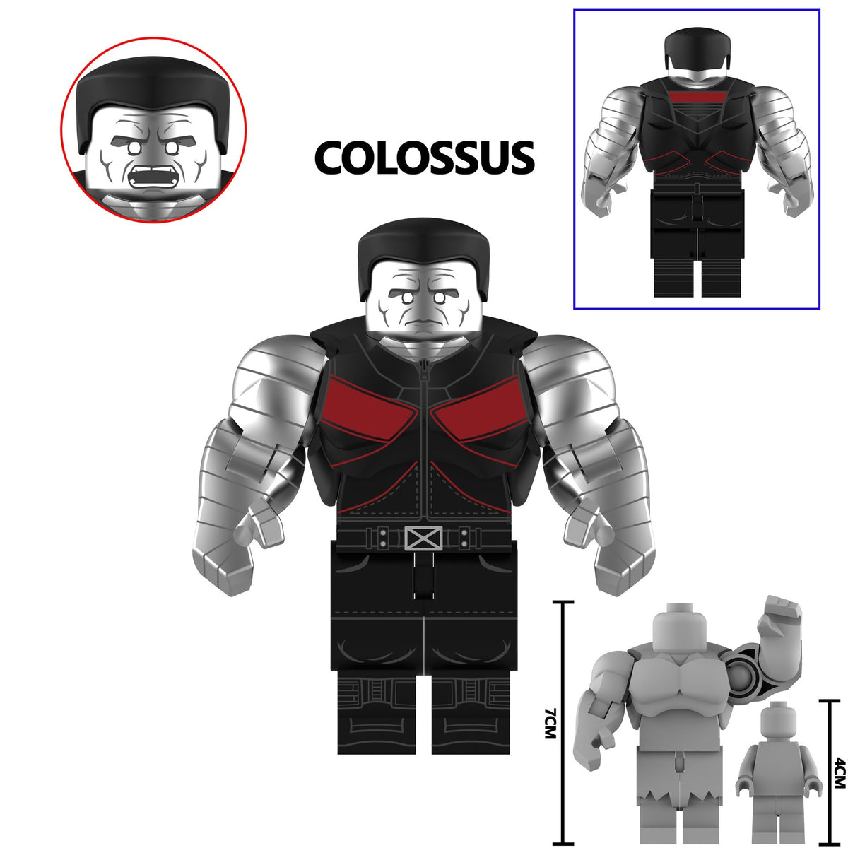 Marvel Super Heroes Custom Hulk Big Minifigures AF 5