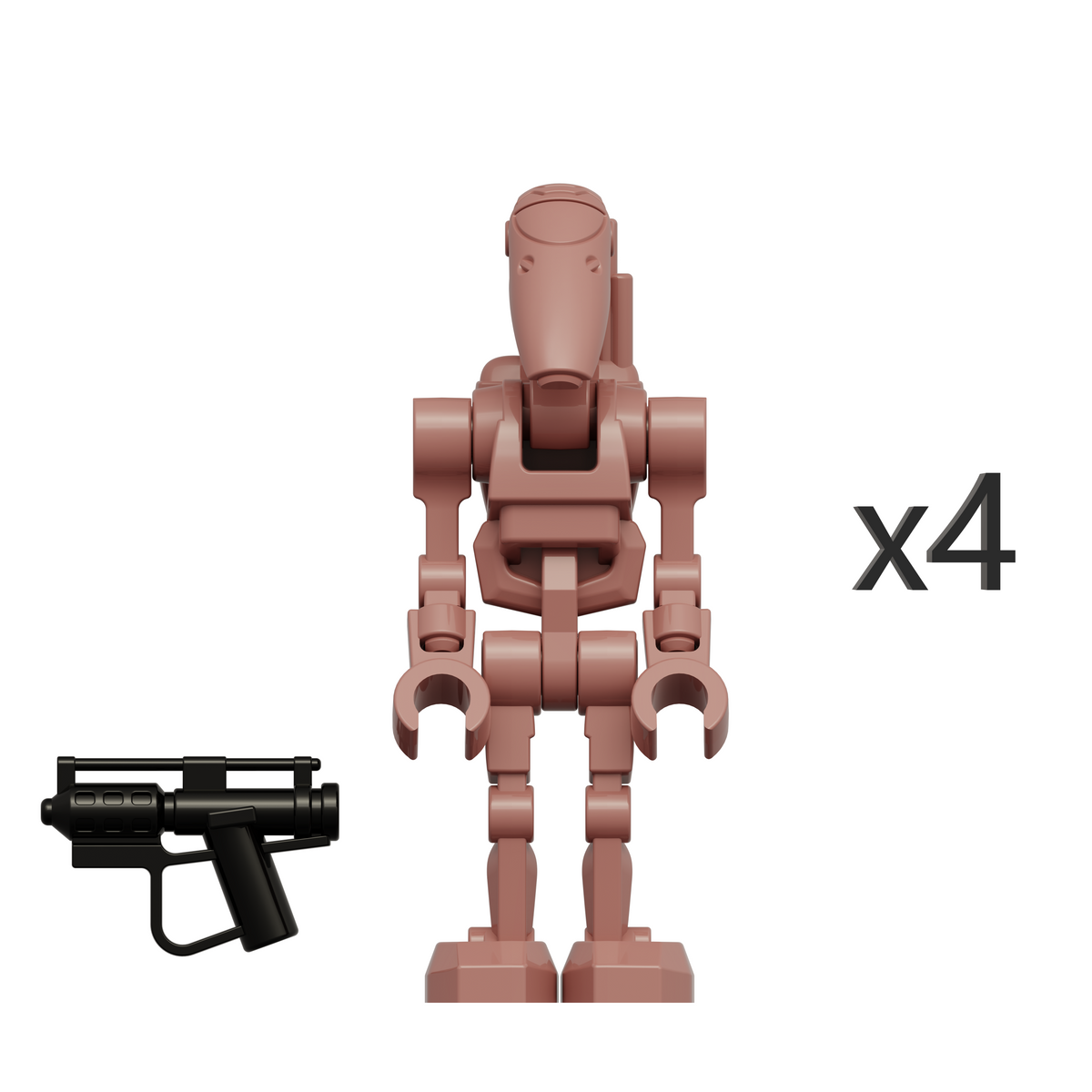 Star Wars B1 Battle Droid with Rotating Arms and Movable Legs Custom Clanker Minifigures 2