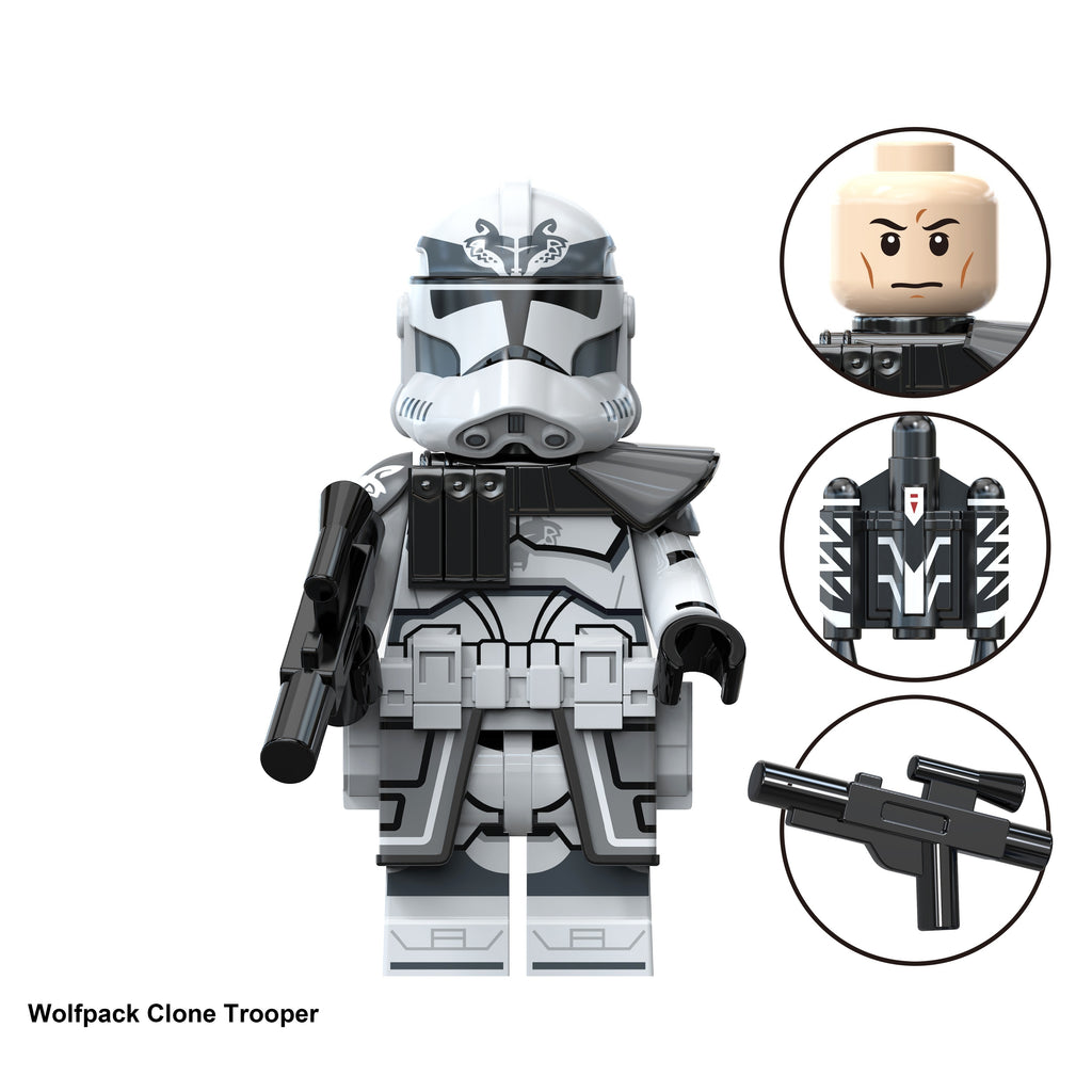 Star Wars Wolfpack Custom Minifigures Assortment TV