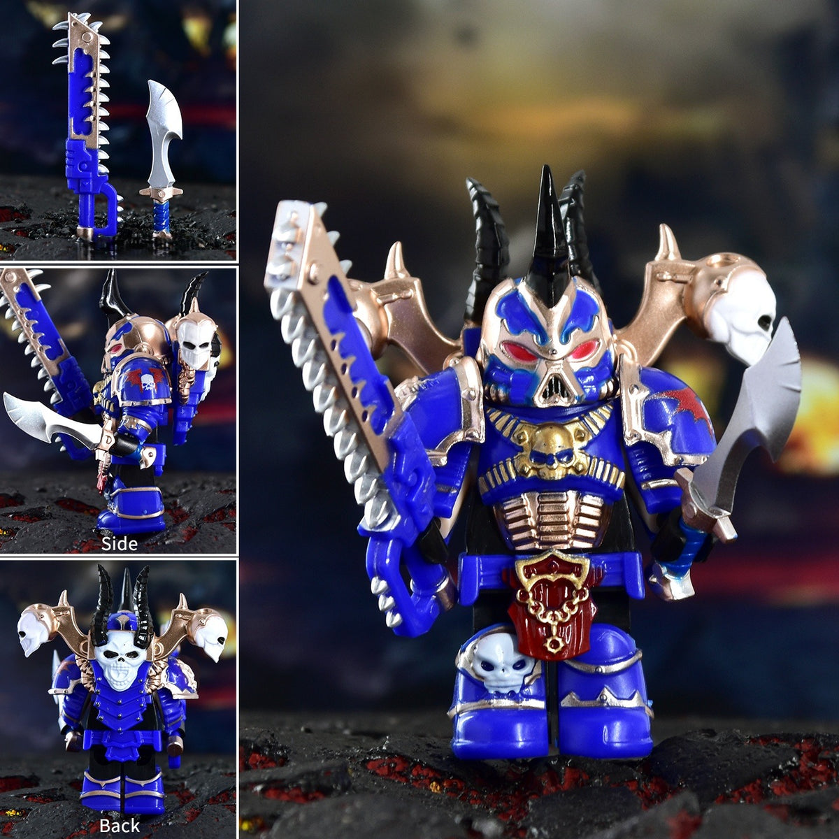 Warhammer 40K Chaos Space Marines Minifigures