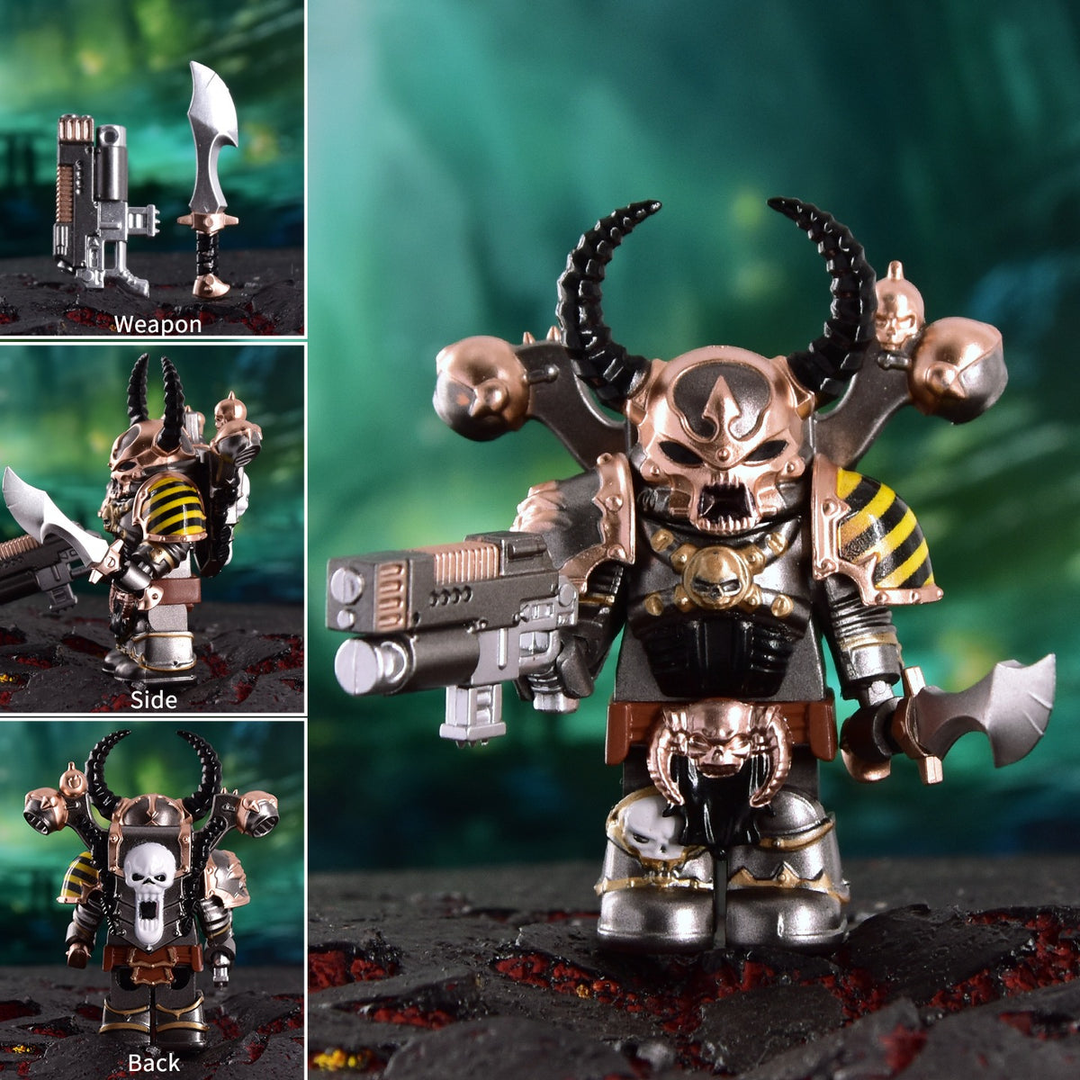 Warhammer 40K Chaos Space Marines Minifigures