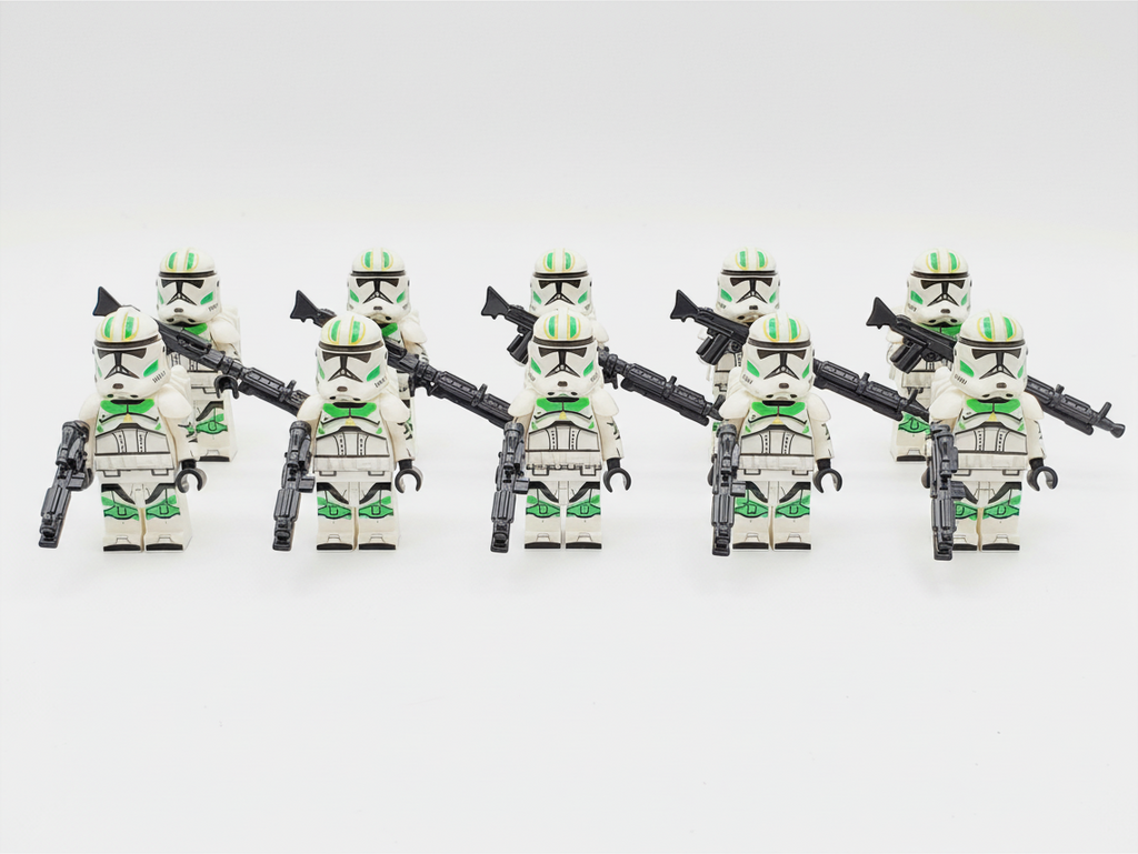 Star Wars Horn Company Armored Clones  x10 Minifigures Set