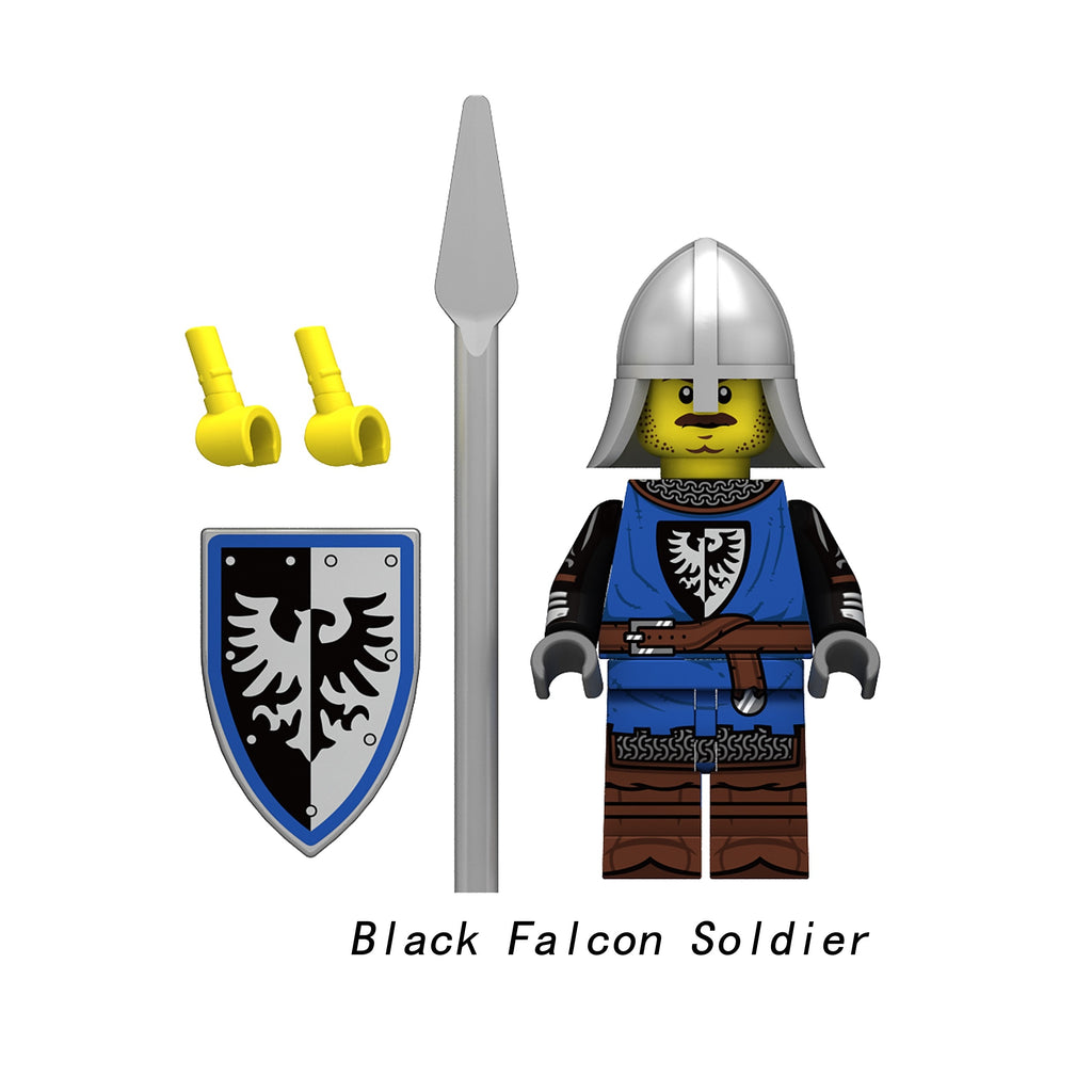 Medieval Knights Soldiers Army Custom Minifigures N