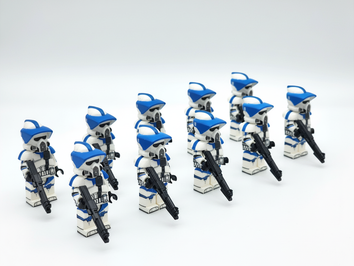 Star Wars 501st ARF Clone Troopers Custom Minifigures XH