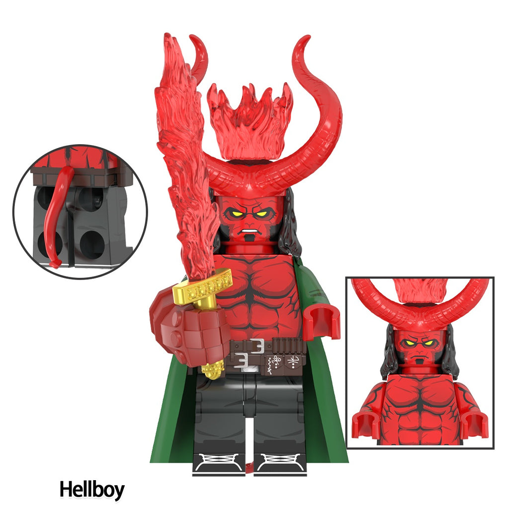 Hellboy Comic Movie Custom Minifigures