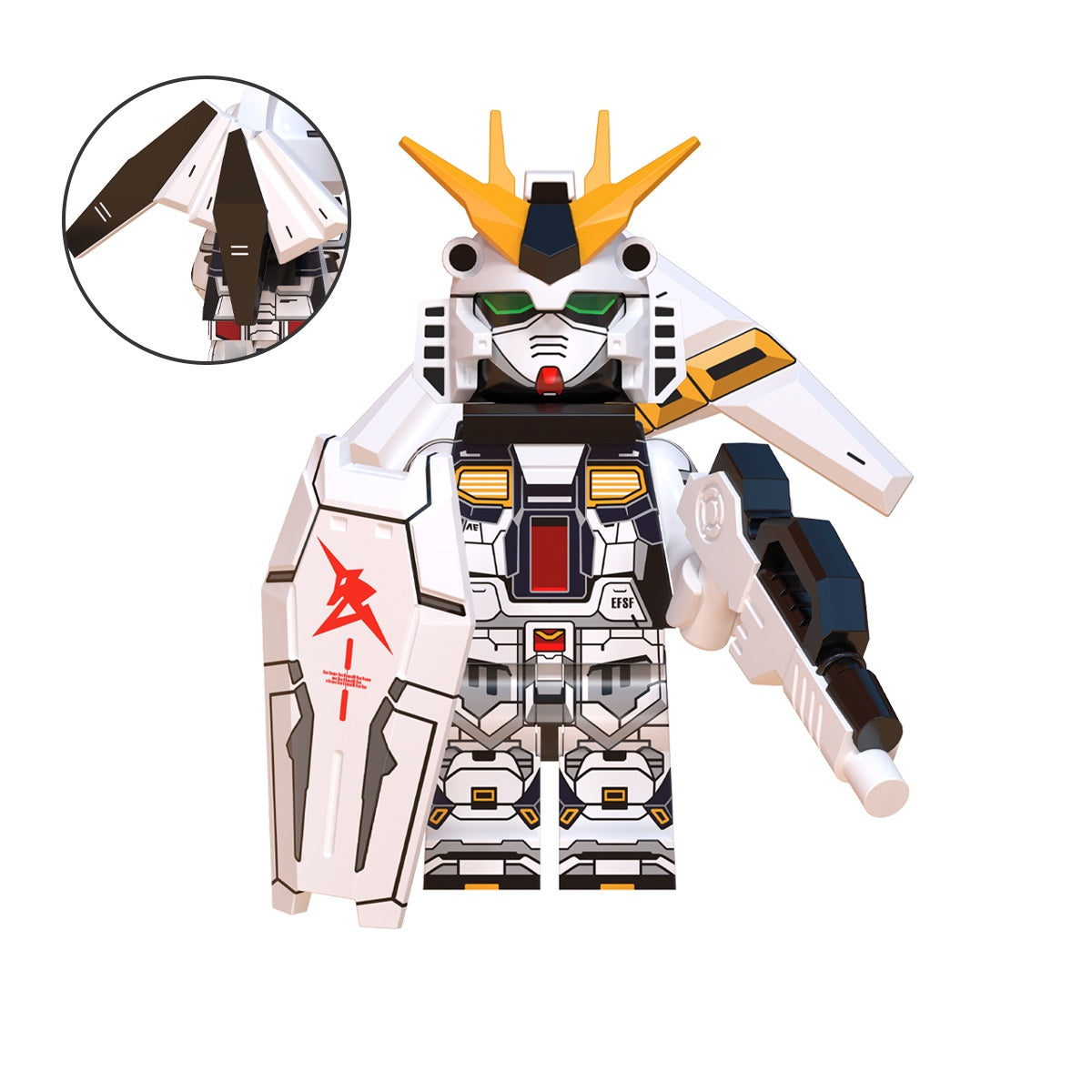 Gundam Char's Counter Attack Custom Minifigures