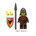 Medieval Knights Soldiers Army Custom Minifigures 2 N