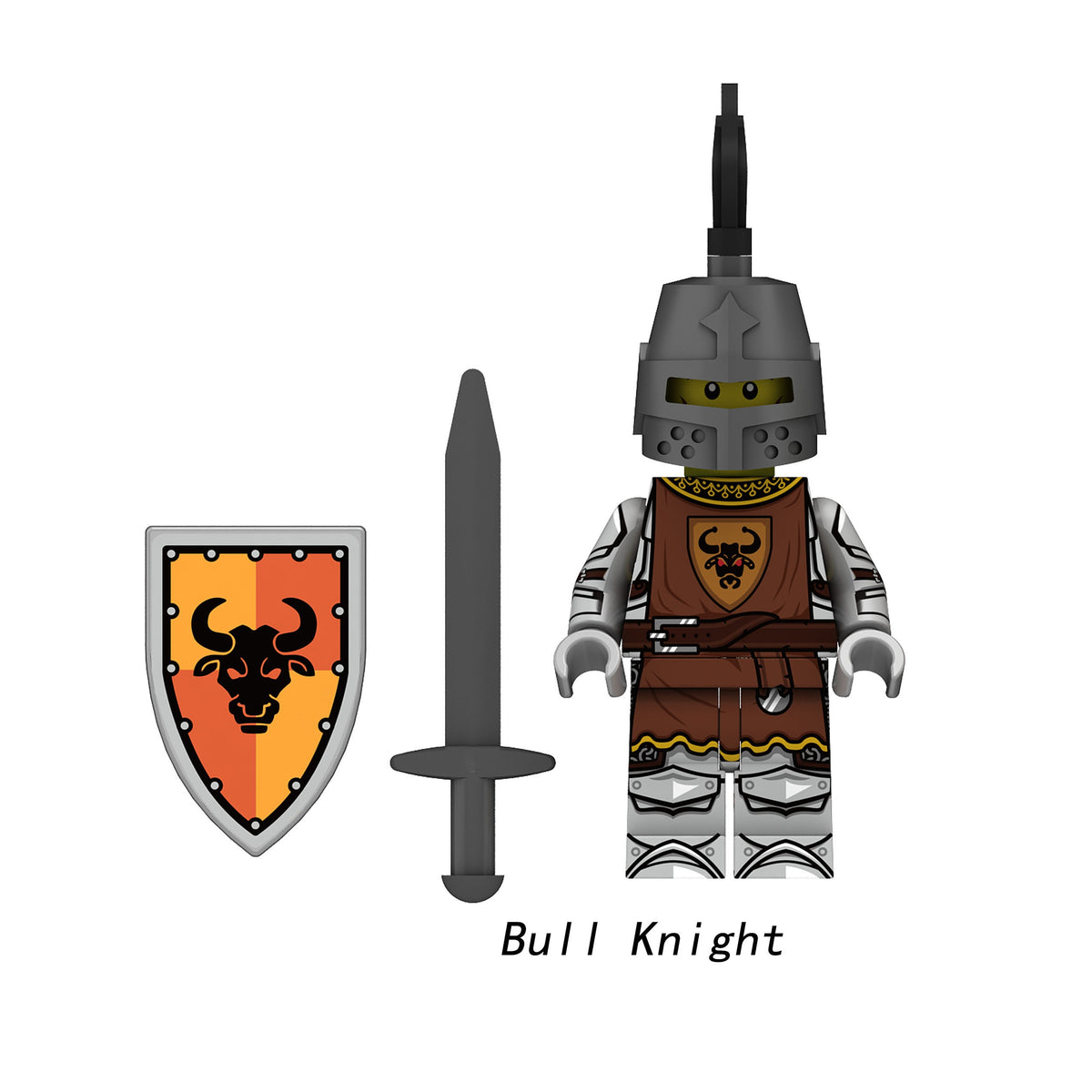 Medieval Knights Soldiers Army Custom Minifigures 2 N