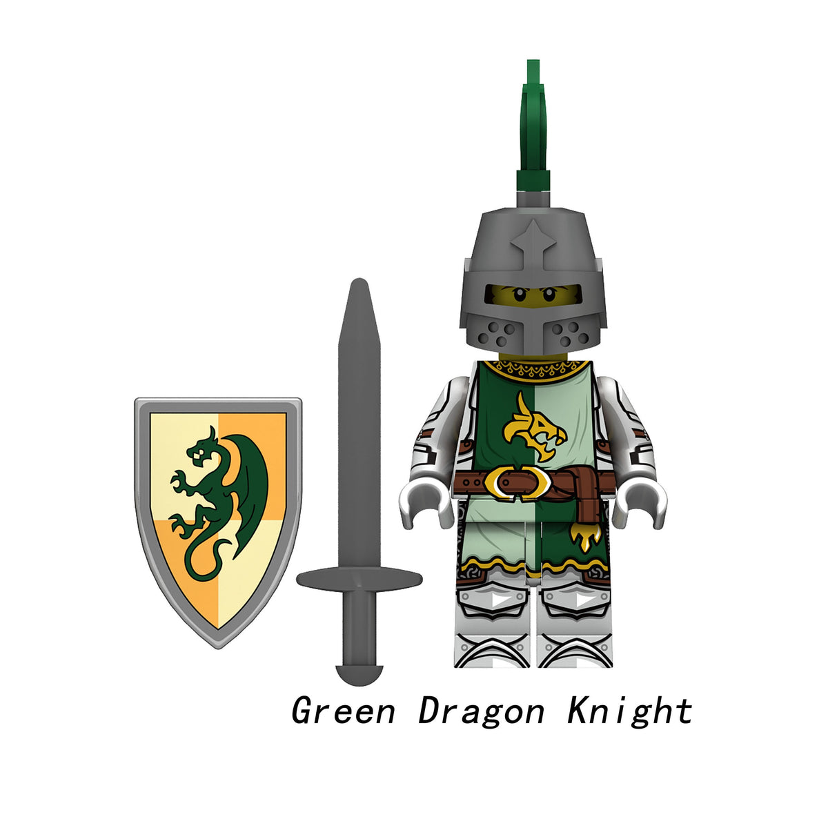 Medieval Knights Soldiers Army Custom Minifigures 2 N
