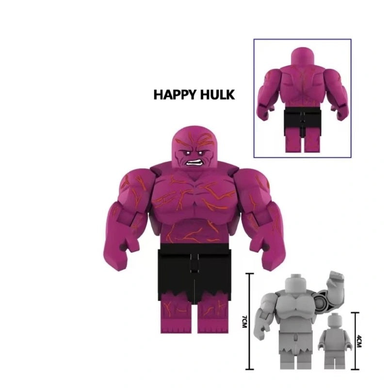 Marvel Super Heroes Custom Hulk Big Minifigures AF 6