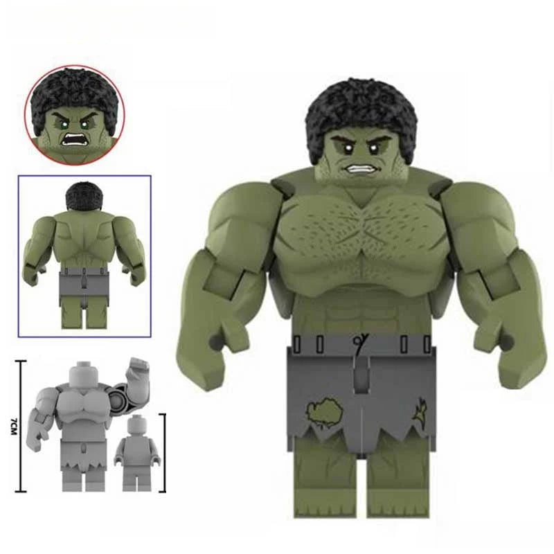 Marvel Super Heroes Custom Hulk Big Minifigures AF 7