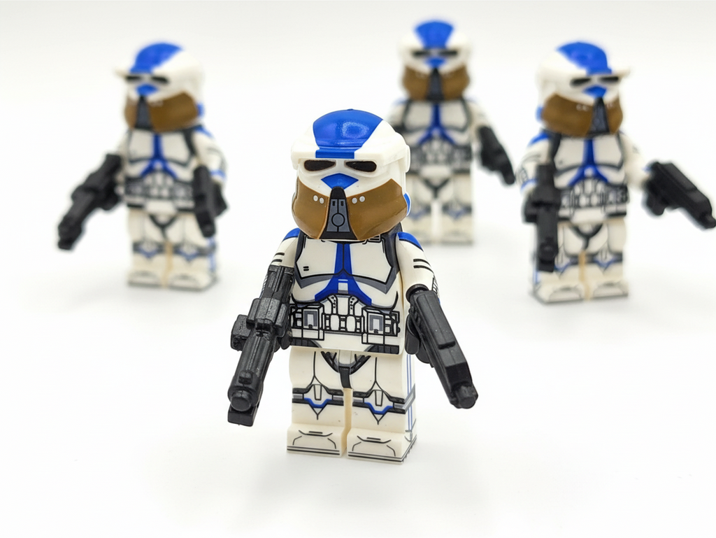 Star Wars 501st AT-RT Drivers Clone Trooper Custom Minifigures