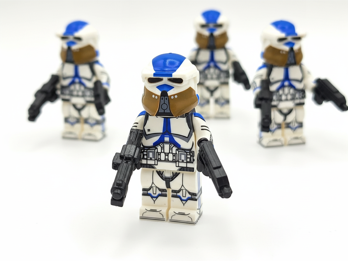 Star Wars 501st AT-RT Drivers Clone Trooper Custom Minifigures