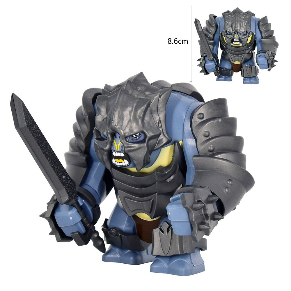 LOTR Armored Trolls Custom Big Figures