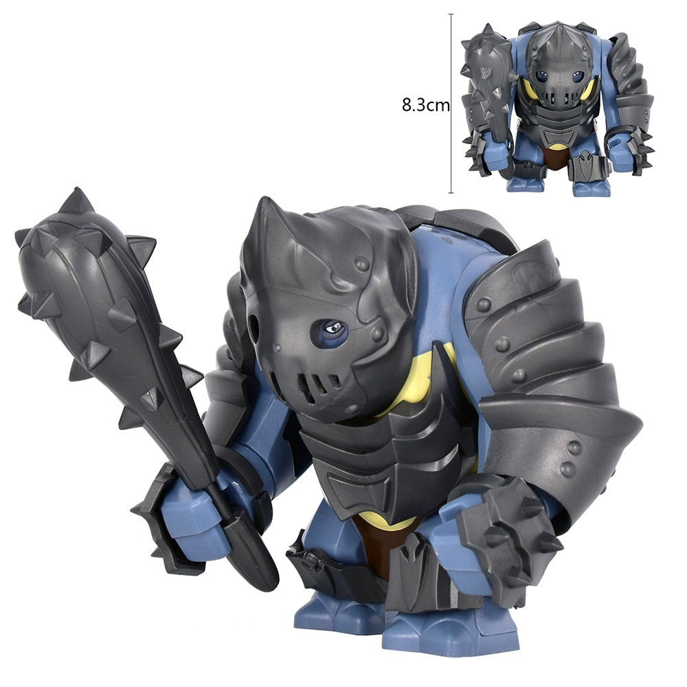 LOTR Armored Trolls Custom Big Figures