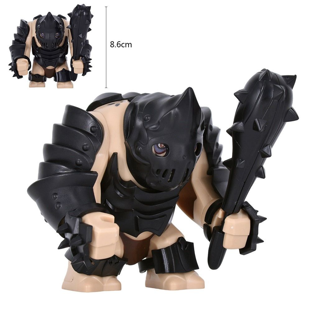 LOTR Armored Trolls Custom Big Figures