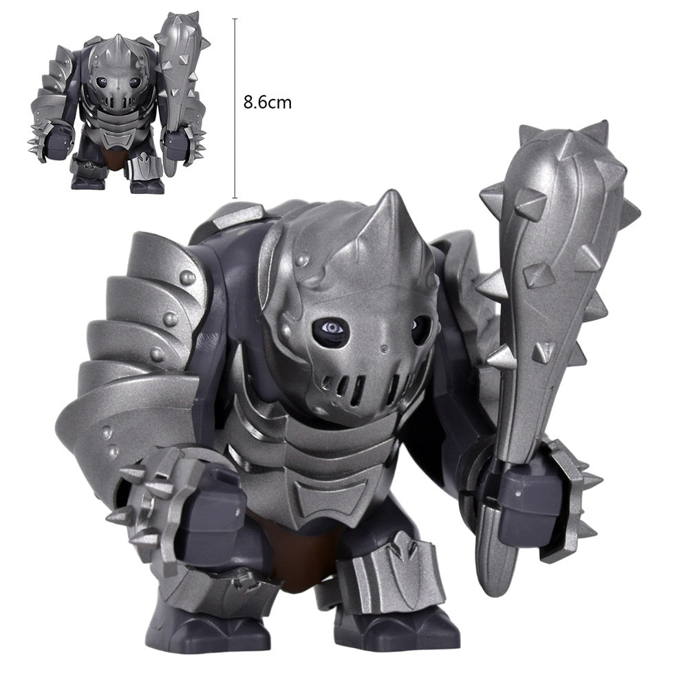LOTR Armored Trolls Custom Big Figures