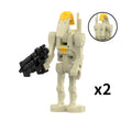 Star Wars B1 Battle Droid with Rotating Arms and Movable Legs Custom Clanker Minifigures LG